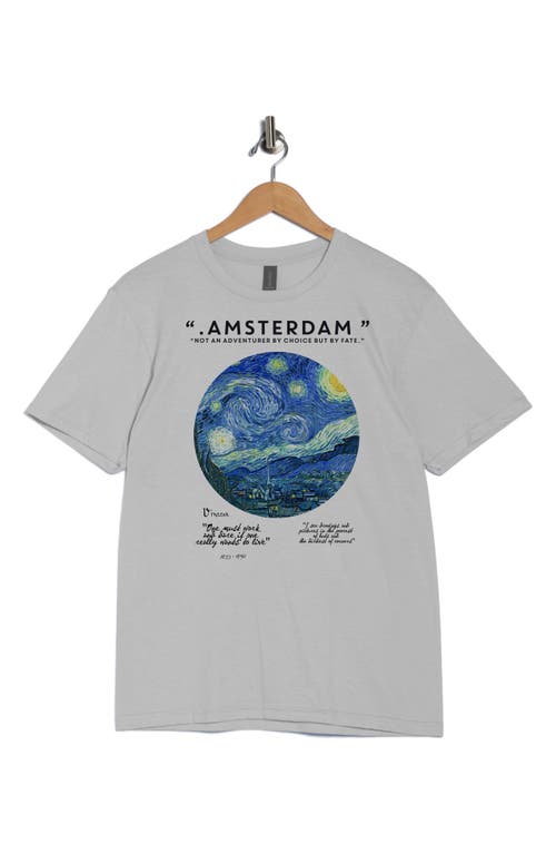 Monster Digital Van Gogh Amsterdam Graphic T-shirt In White
