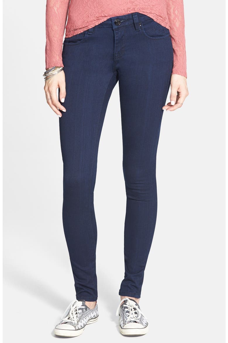 Skinny Jeans, Main, color, DARK WASH