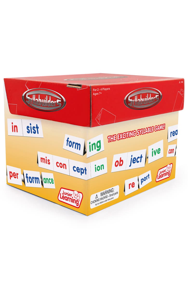 Syllabuilders Board Games, Main, color, Multicolored
