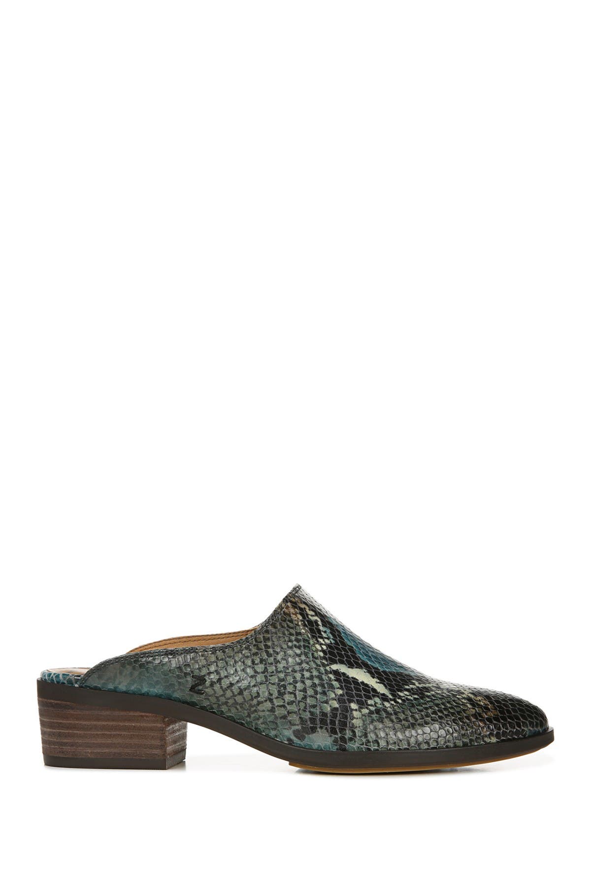 Zodiac Quartz Snake Skin Embossed Mule, Alternate, color, 