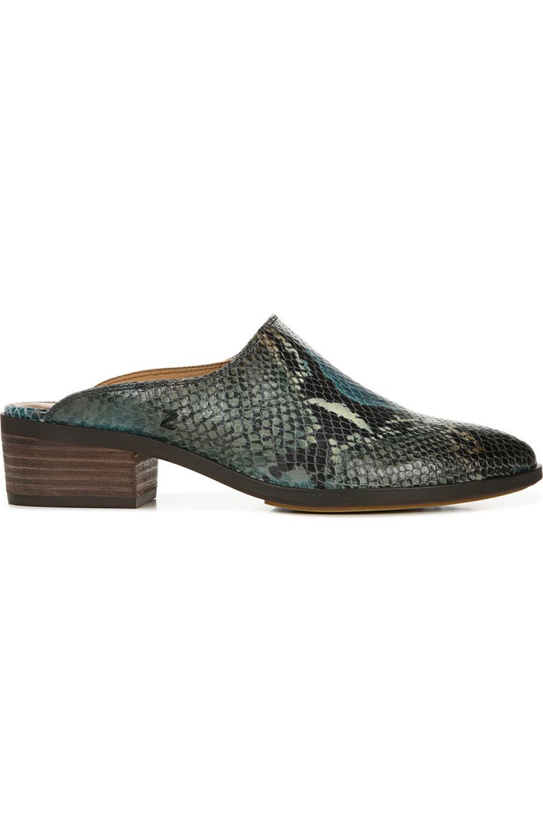 Zodiac Quartz Snake Skin Embossed Mule, Alternate, color,