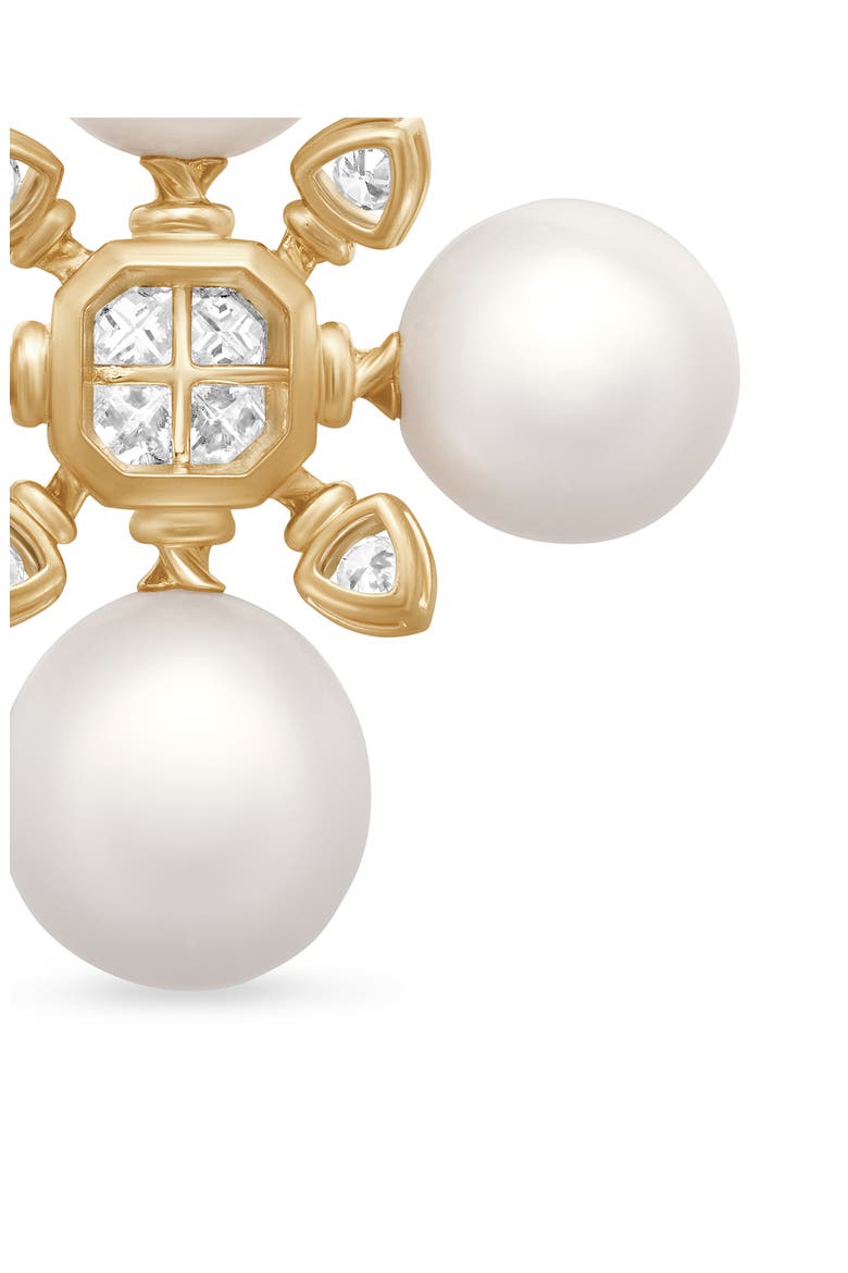 Renaissance Cultured Pearl Pendant Charm, Alternate, color, 18K YELLOW GOLD