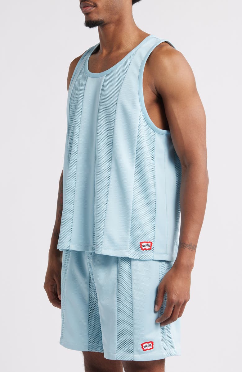 ICECREAM Practice Jersey Tank, Alternate, color, Crystal Blue