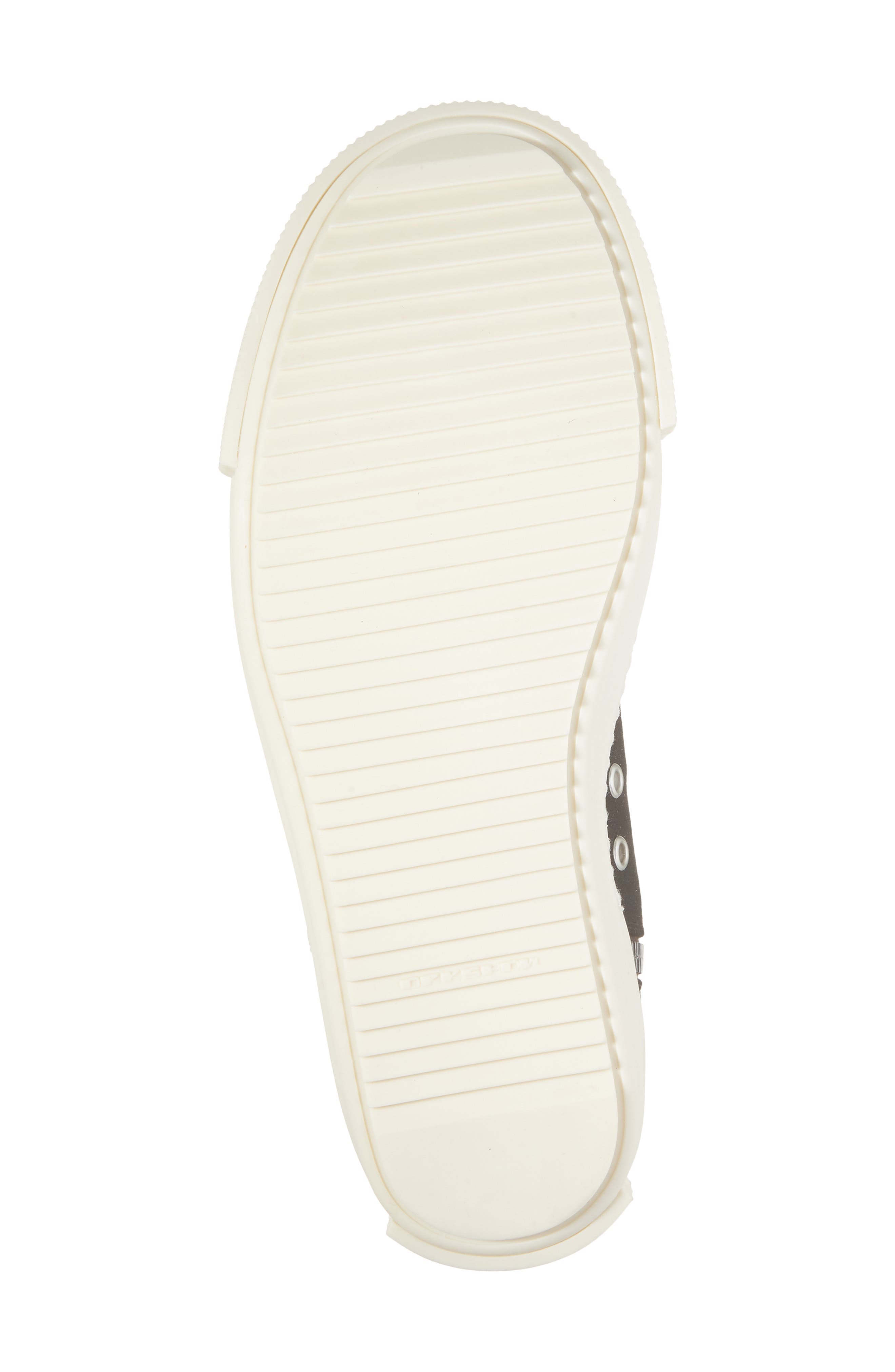 Rick Owens DRKSHDW High Top Sneaker, Alternate, color, Black/ Milk/ Milk