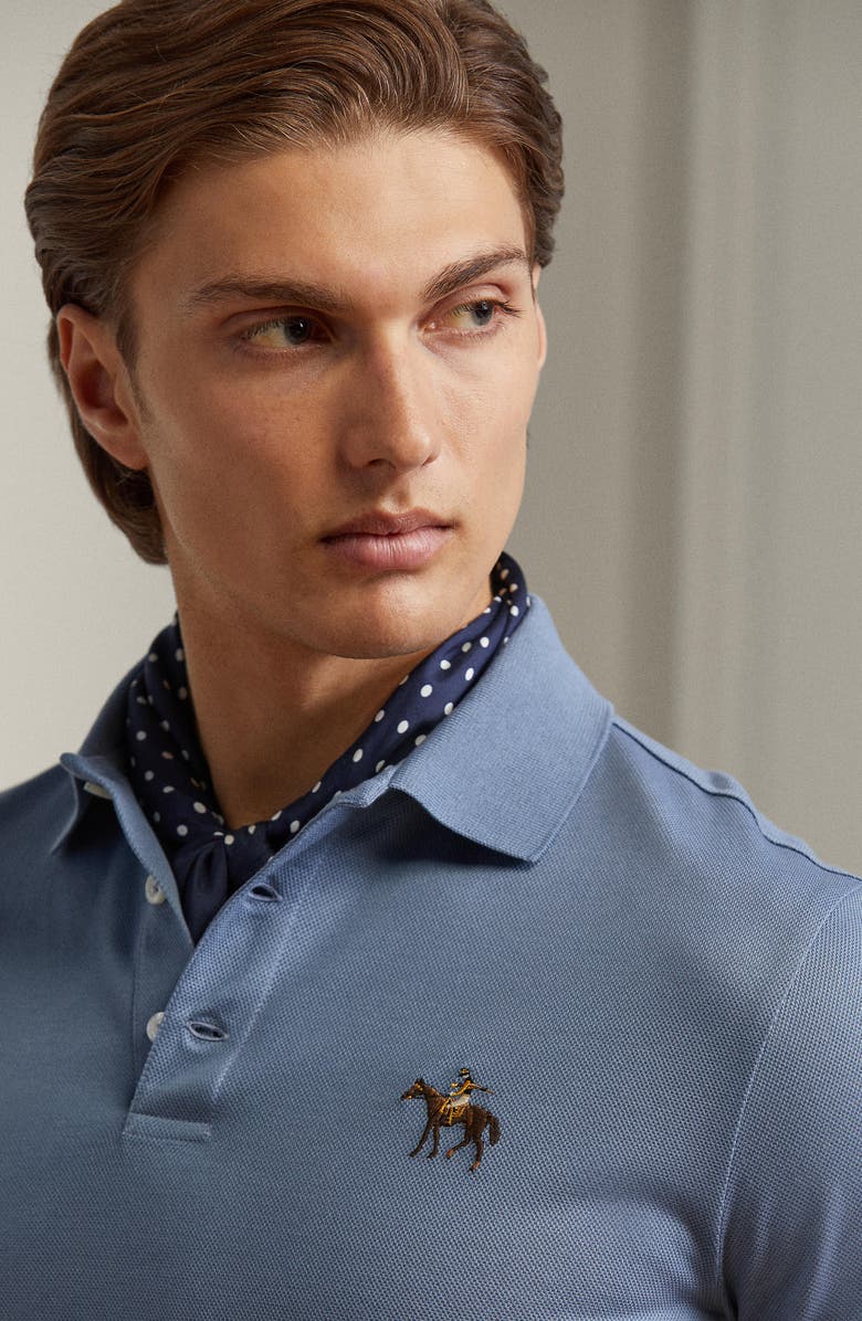 Ralph Lauren Purple Label Cotton Piqué Polo, Alternate, color, 