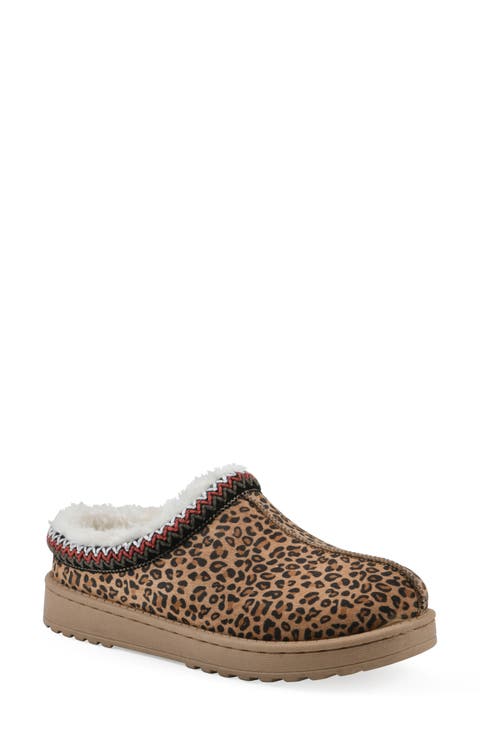 Icebin Faux Shearling Lined Clog Slipper