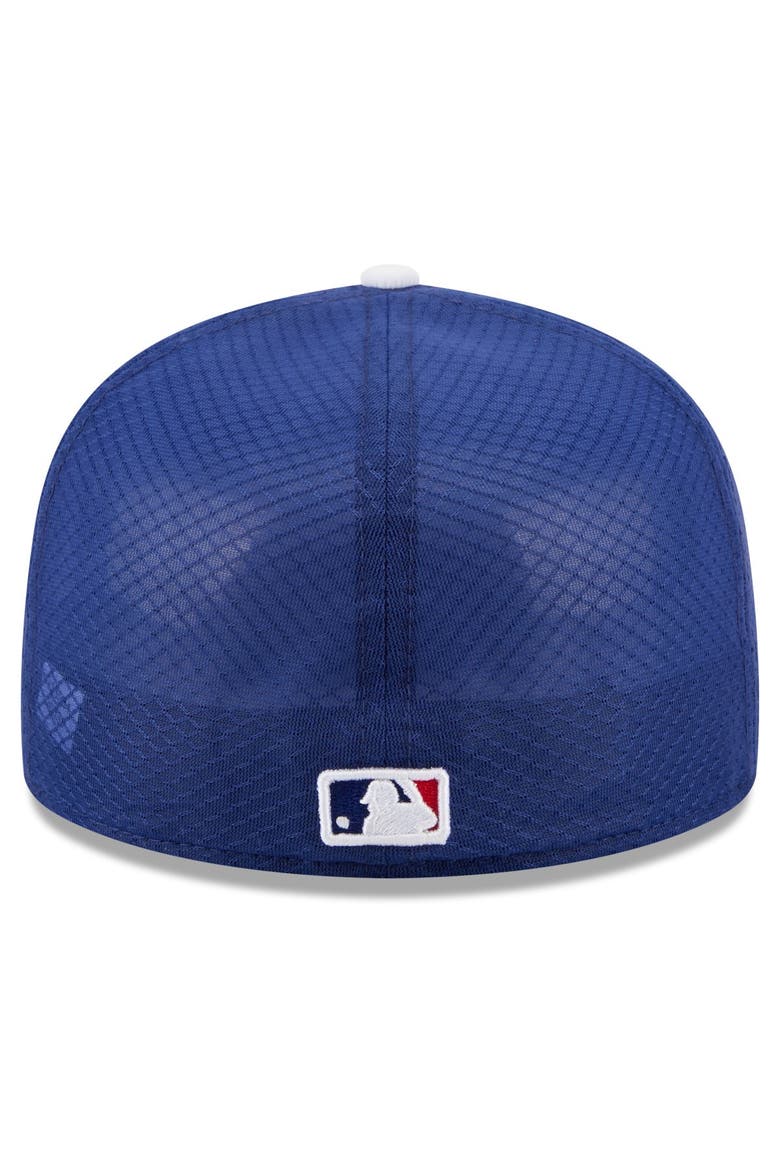 Youth New Era Royal Los Angeles Dodgers Batting Practice 59FIFTY Fitted Hat, Alternate, color, Royal