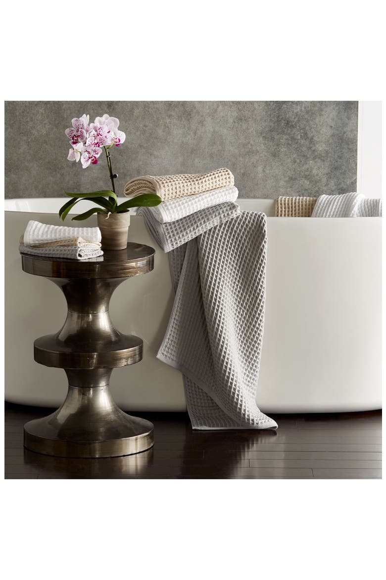 Air Waffle Bath Towel, Alternate, color, GREY