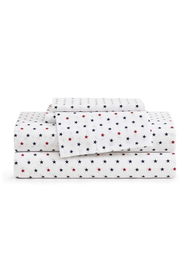 Daystar Sheet Set, Main, color, NAVY BLUE / CLASSIC RED