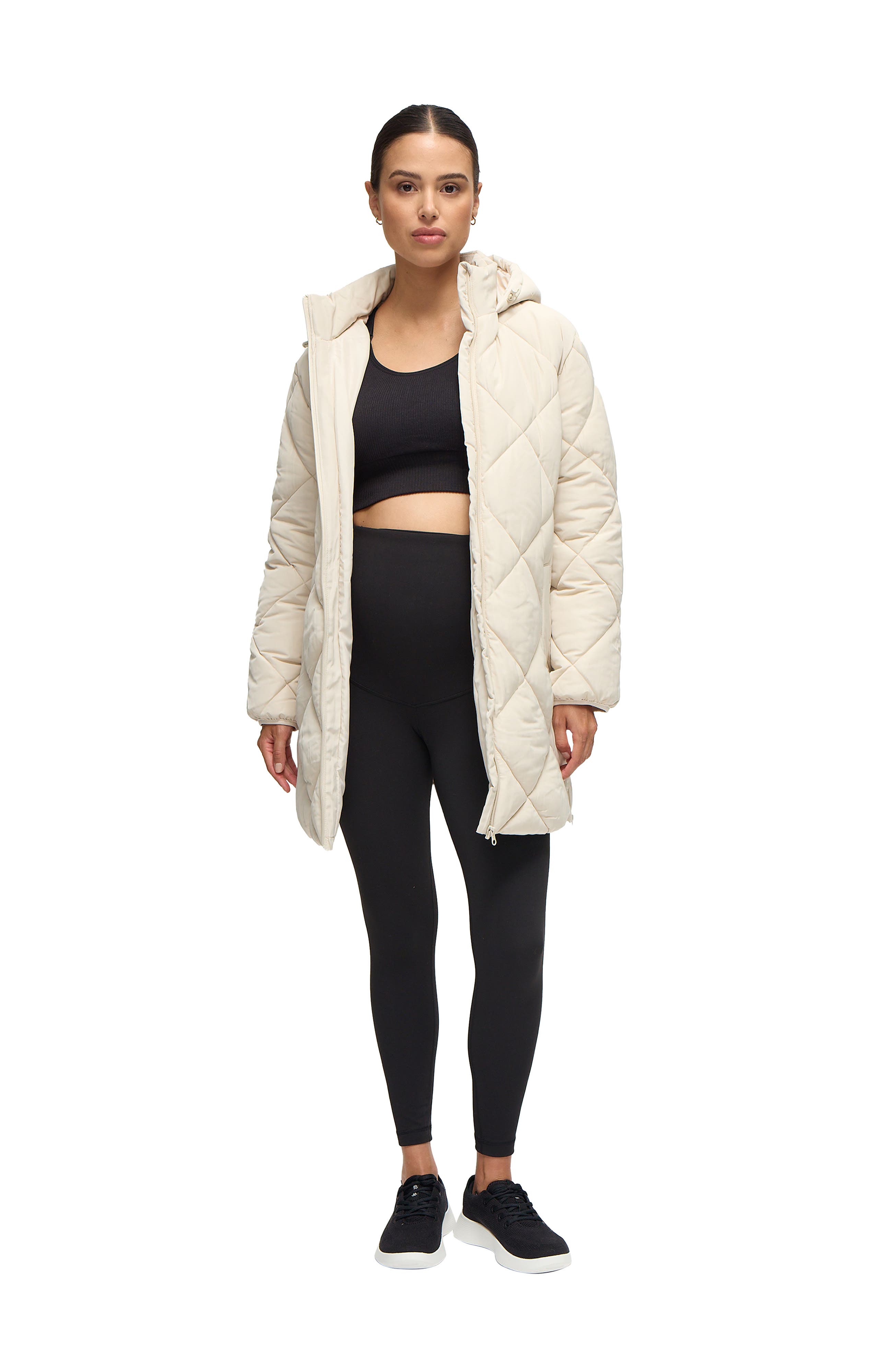 Longline Puffer with Insert - image 3