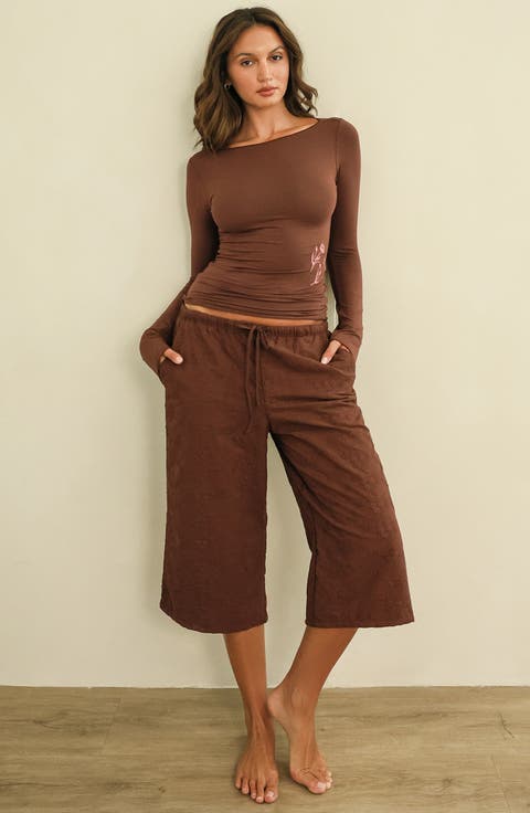 Rustic Capris Pants