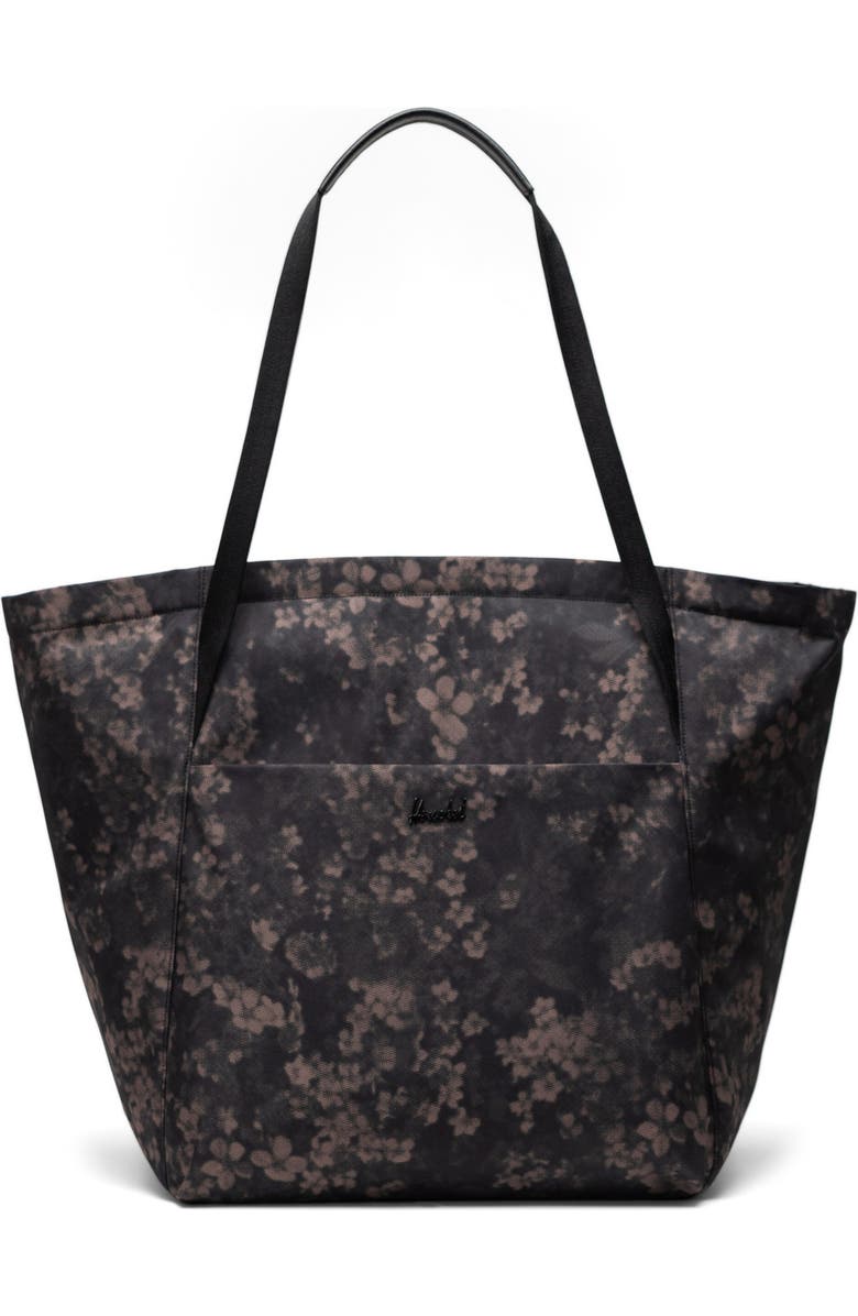 Herschel Supply Co. Joana Floral Print Recycled Twill Tote, Main, color,