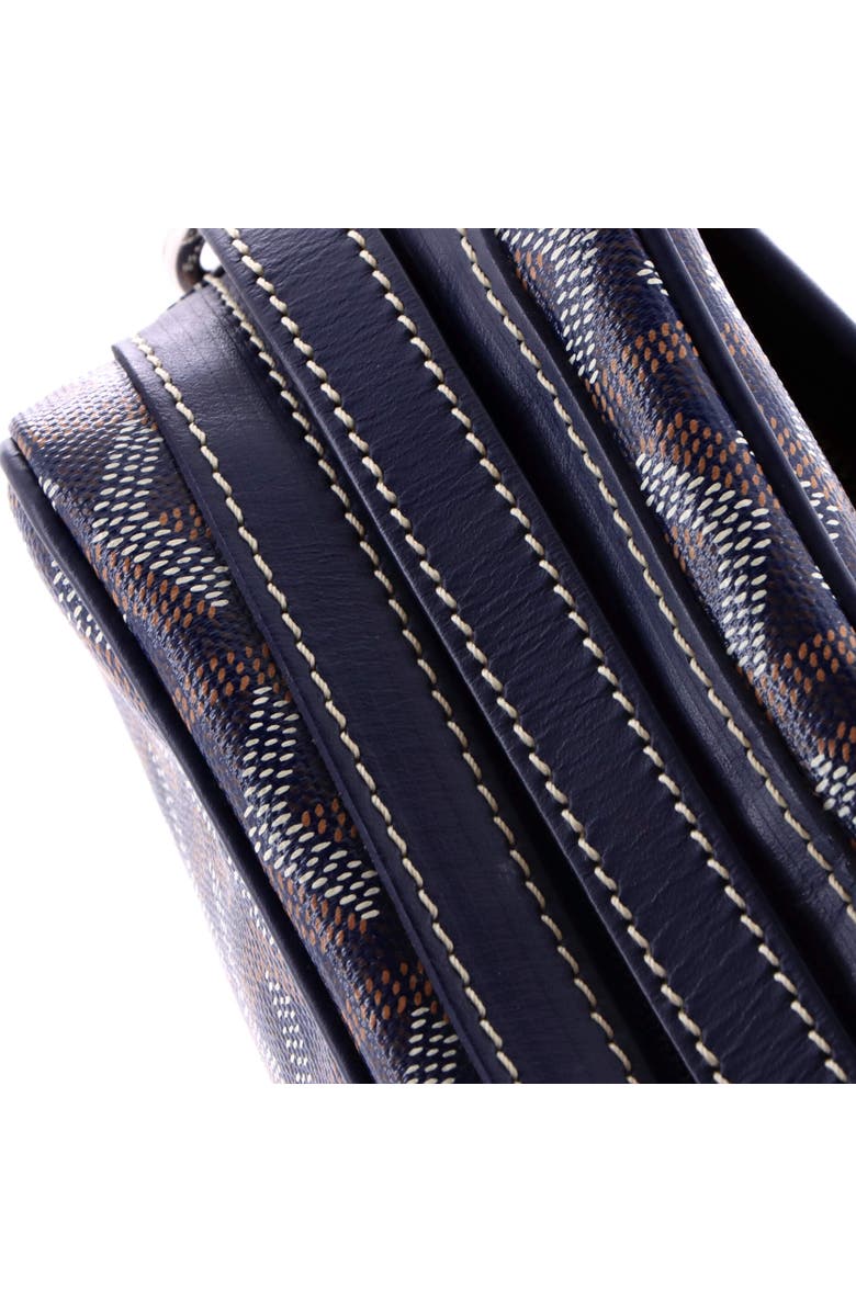 Pre-Owned Goyard Cap Vert Bag Coated Canvas, Alternate, color, Blue