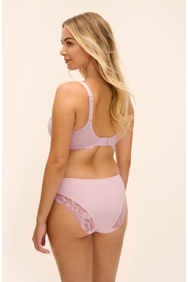 Reflect Underwire Side Support Bra, Alternate, color, SOFT PINK