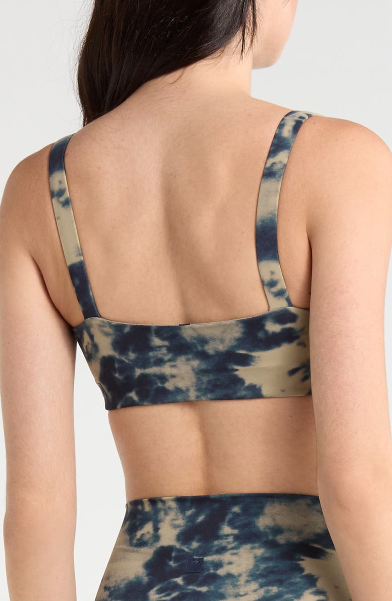 MPG Tie Dye Sports Bra, Alternate, color, Silver Sage Shibori