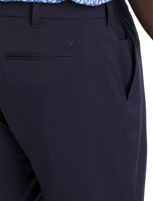 Callaway Big & Tall Classic Golf Shorts In Night Sky