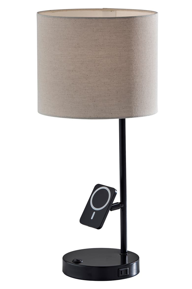 Wyatt Supercharger Desk Lamp, Main, color, BLACK