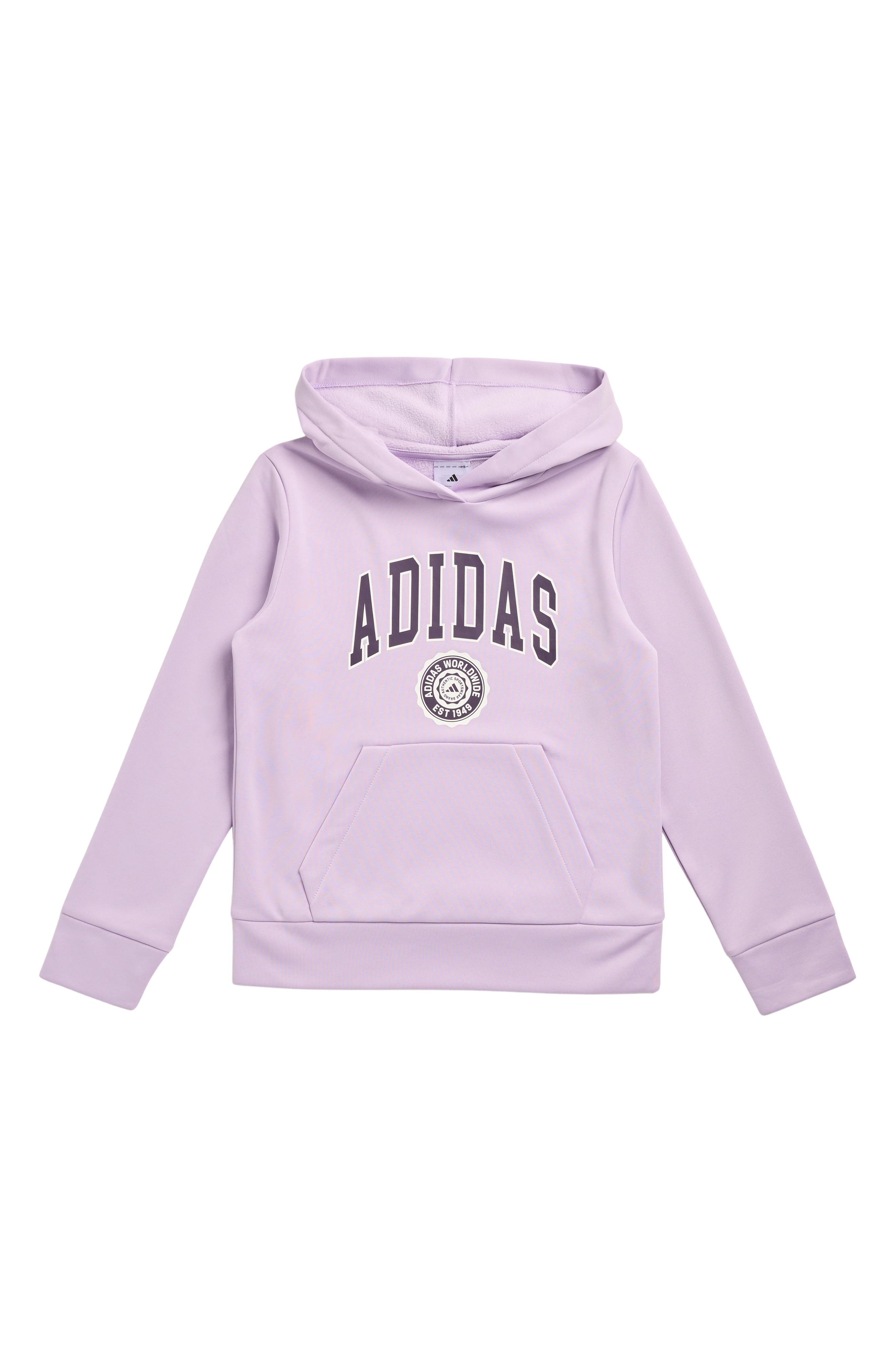 adidas Kids' Logo Fleece Hoodie