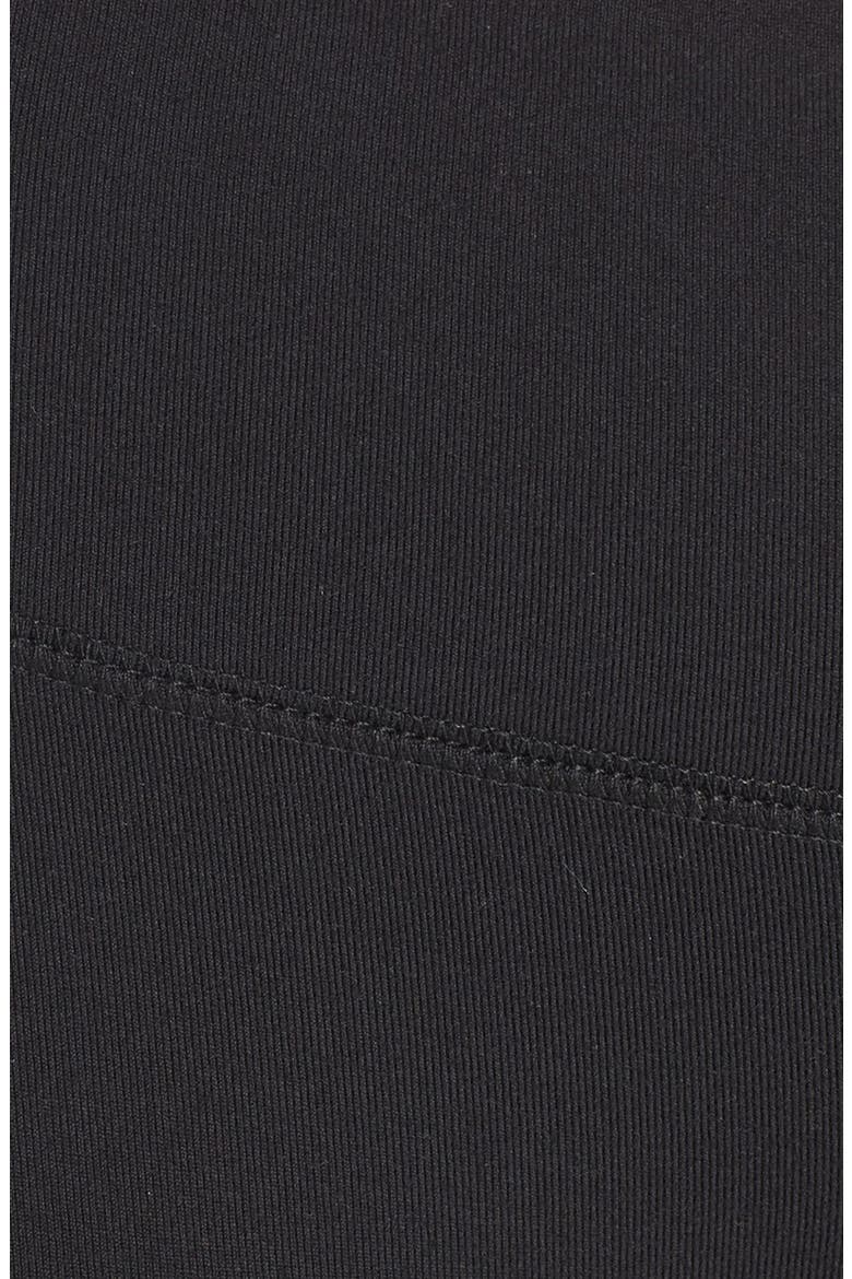 'Electra' Capri Leggings, Alternate, color, BLACK/ STORMY HEATHER