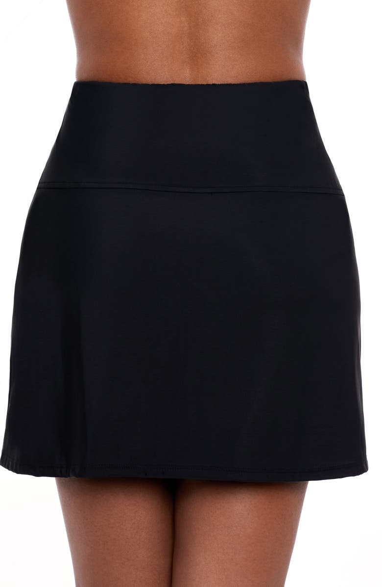 Miraclesuit<sup>®</sup> Fit & Flare Skirted Bikini Bottoms, Alternate, color, 