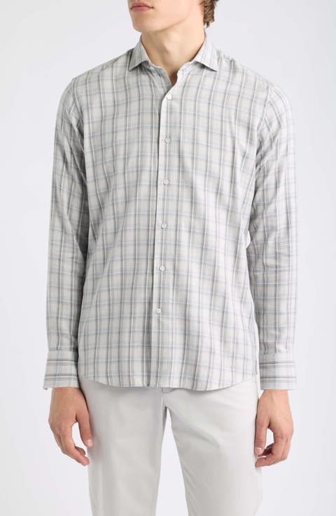 Crown Crafted Plaid Flannel Button-Up Shirt