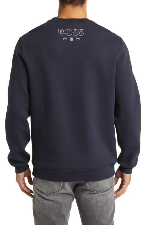 HUGO BOSS BOSS X NFL CREWNECK SWEATSHIRT 