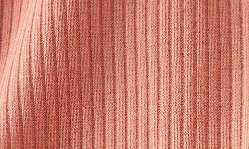 Nordstrom Rib Romper In Pink