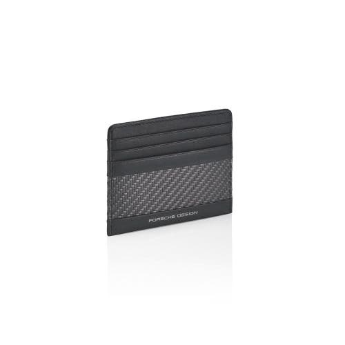 Porsche Design Carbon Cardholder 6 Cc In Black