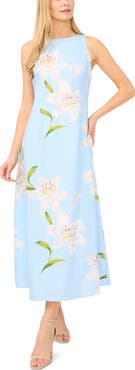 Ted Baker Mina Print Sleeveless Maxi Dress