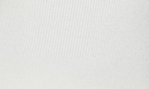 Mango Contrast Piping Rib Tank Top In White