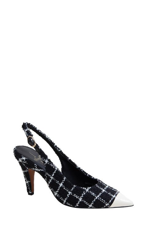 Niyka Pointed Toe Slingback Pump (Women)