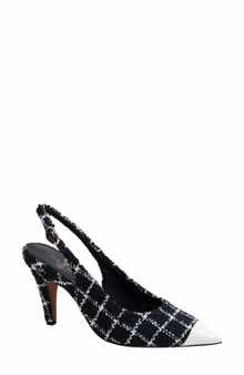 Linea Paolo Niyka Pointed Toe Slingback Pump