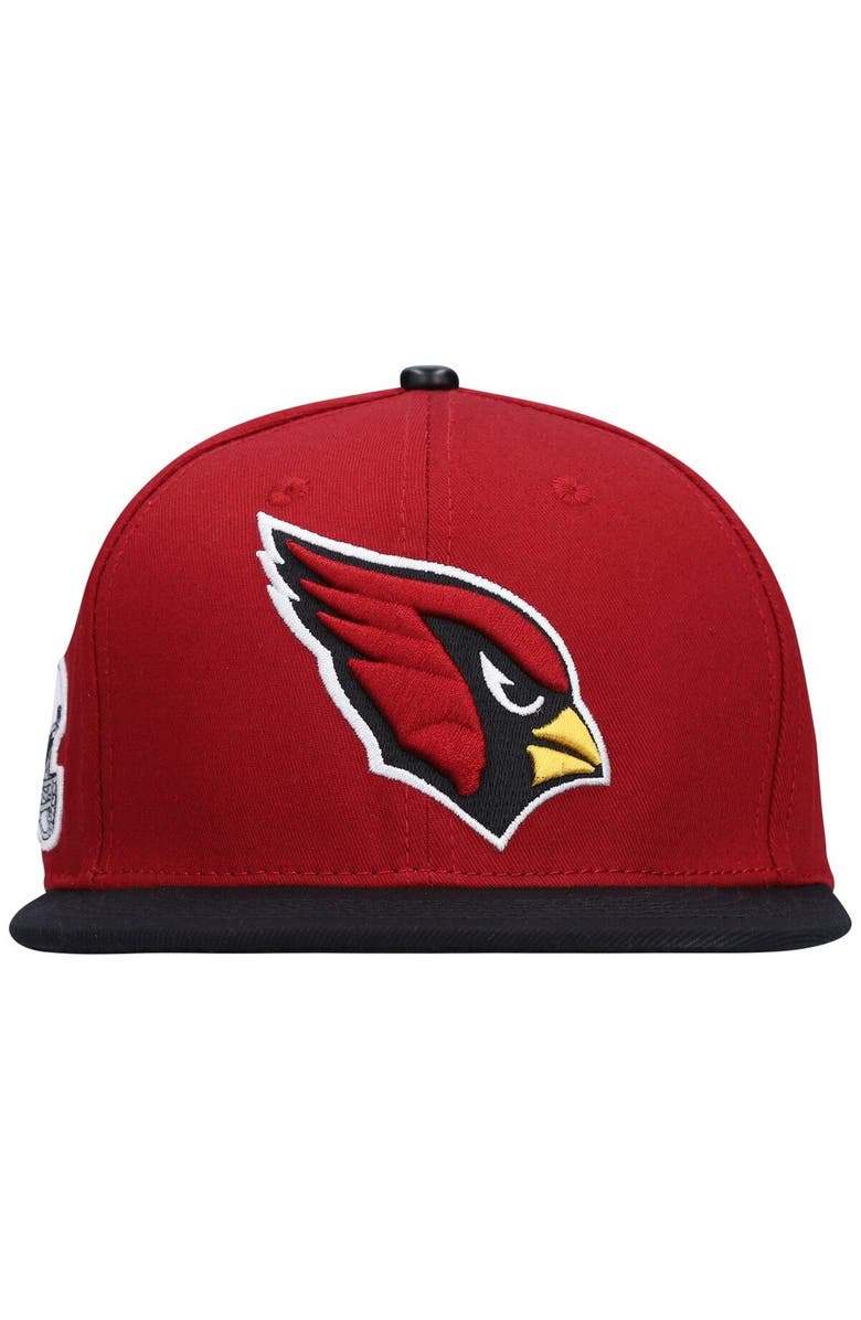 PRO STANDARD Men's Pro Standard Cardinal/Black Arizona Cardinals 2Tone Snapback Hat, Alternate, color, 