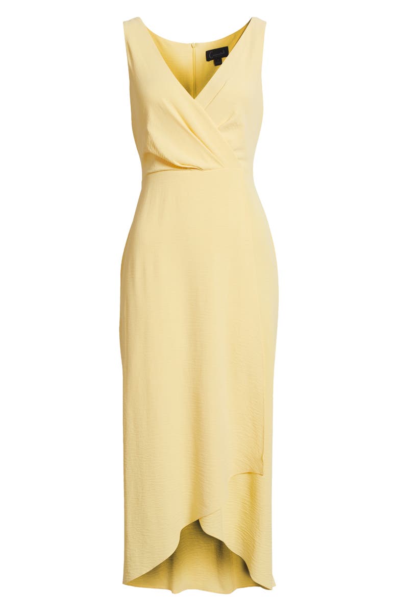Connected Apparel High-Low Midi Dress, Alternate, color, 