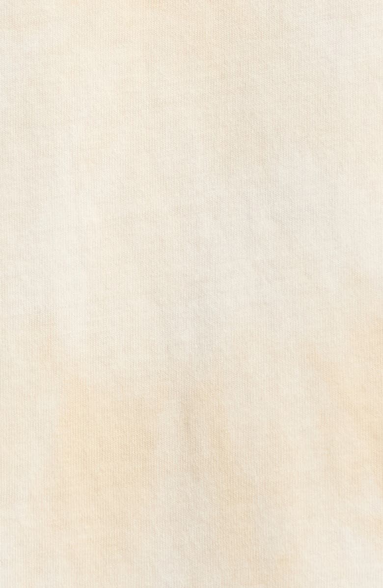 Museum of Peace & Quiet Tie Dye Wordmark Graphic T-Shirt, Alternate, color, Bone