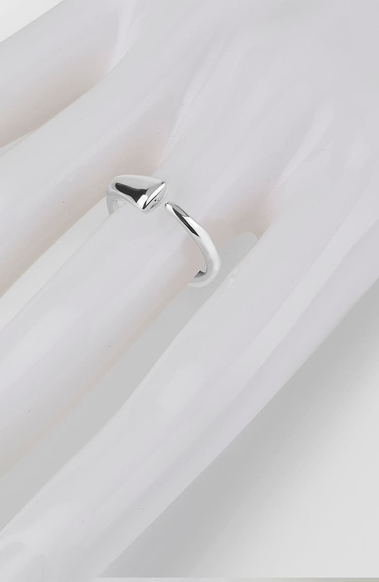 Lucy Quartermaine Silver Icicle Open Ring Adjustable, Alternate, color, Sterling Silver