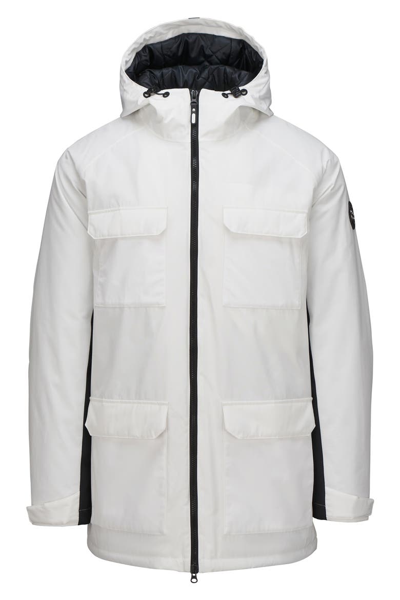 Laax Waterproof Jacket, Main, color, WHITE