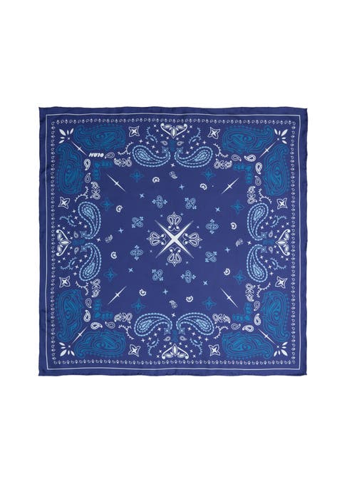 Paisley Silk Bandana Scarf 20