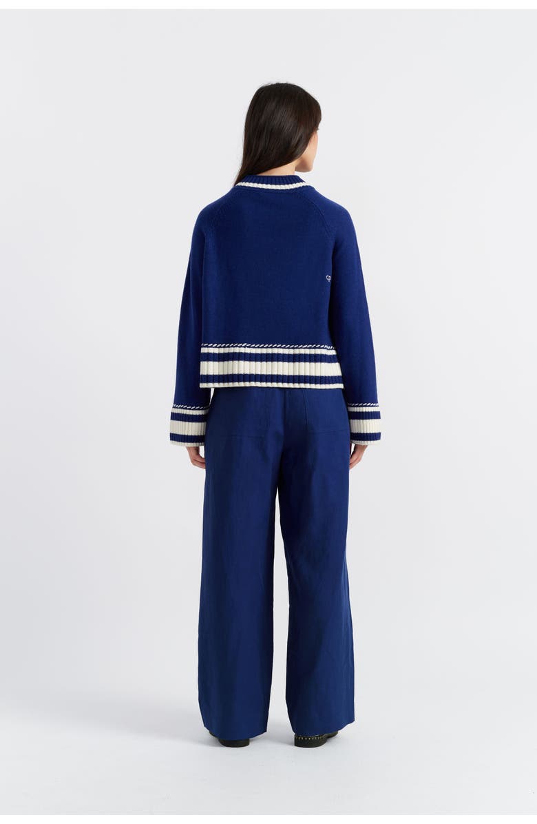 Chinti & Parker Knitted Wool Cashmere Sweater, Alternate, color, 