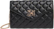 Badgley Mischka Collection Diamond Quilt Convertible Crossbody Bag