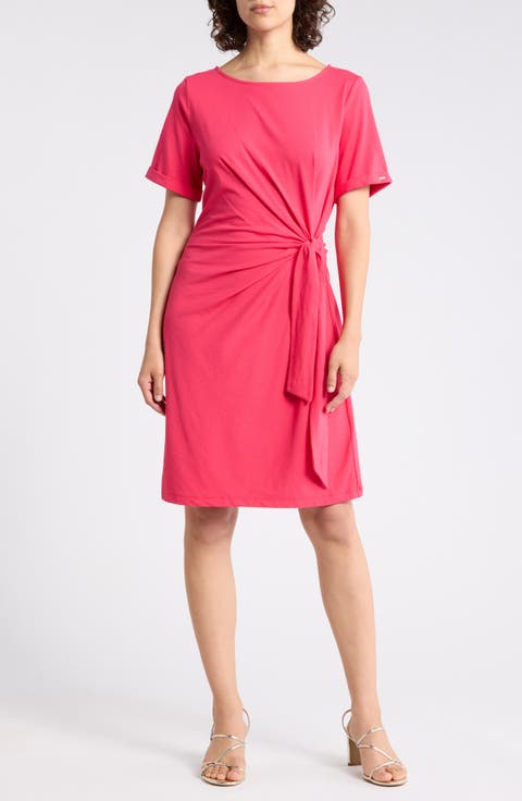 Faux Wrap Dress