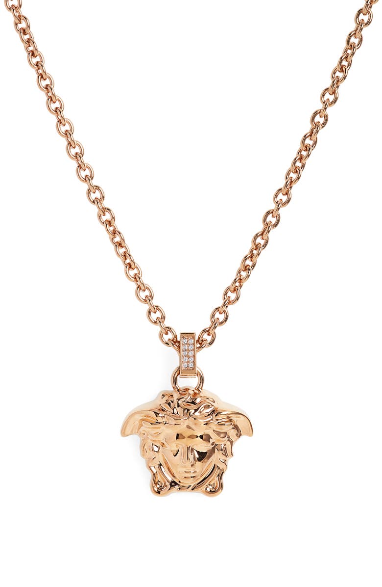 Versace La Medusa Necklace, Main, color, 