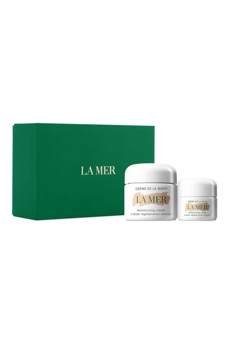 Crème de la Mer Moisturizing Cream for Anti-Aging & Barrier Repair Duo Set $490 Value, Main, color, NO COLOR