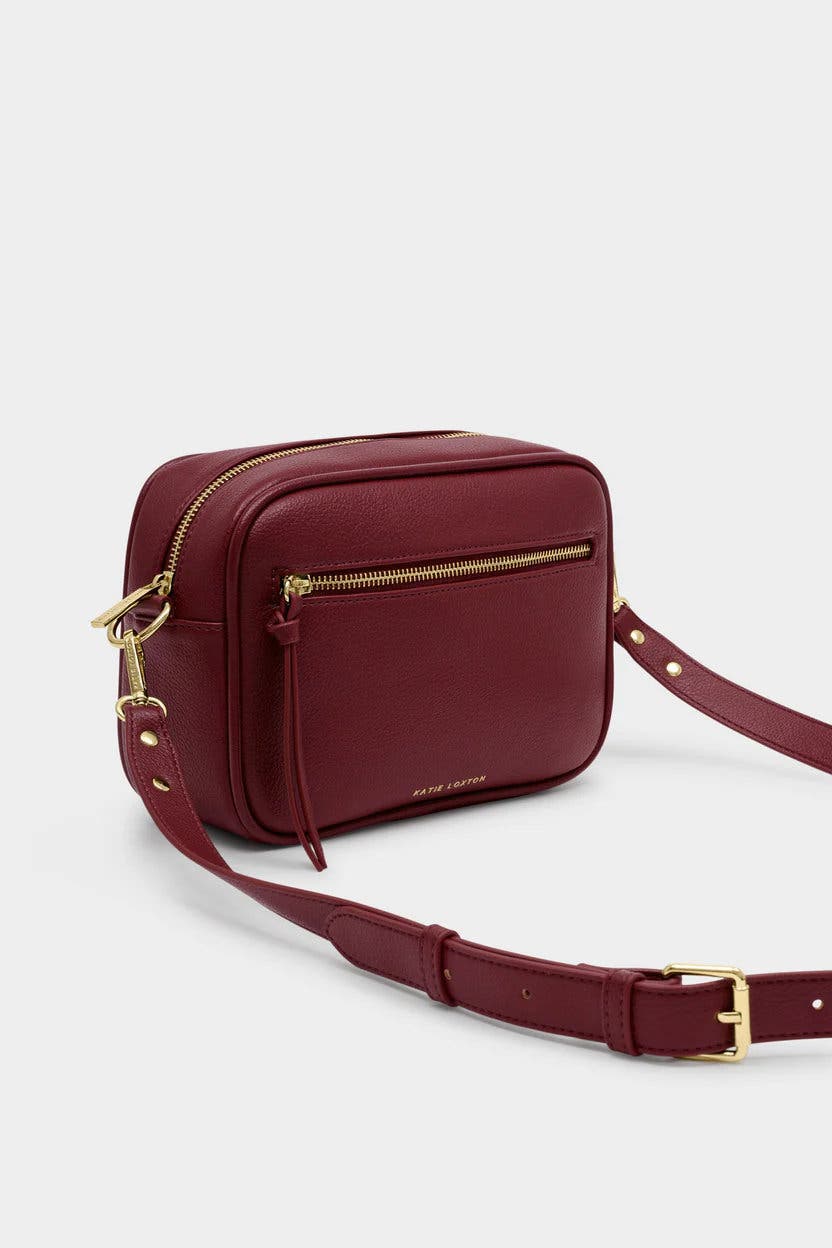 Katie Loxton Hallie Crossbody Bag in Cherry, Alternate, color, 