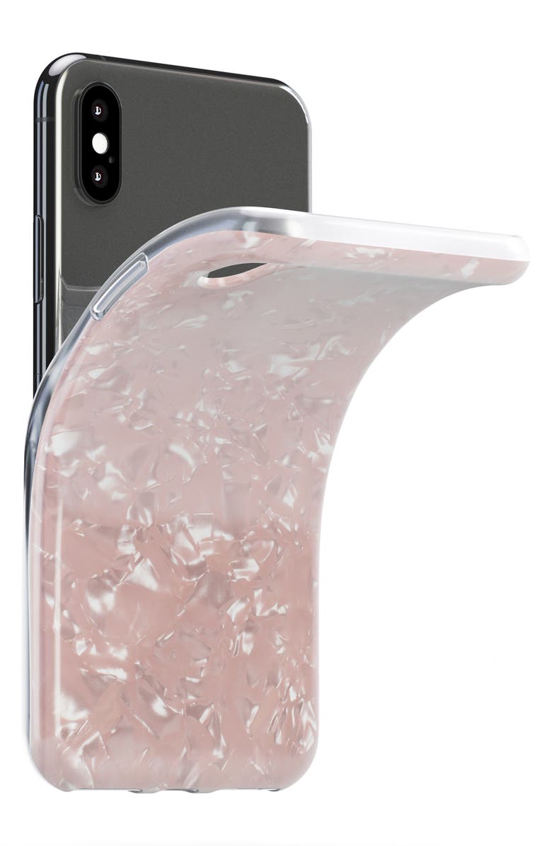 Recover Rose Shimmer iPhone X/Xs/Xs Max & XR Case, Alternate, color, 