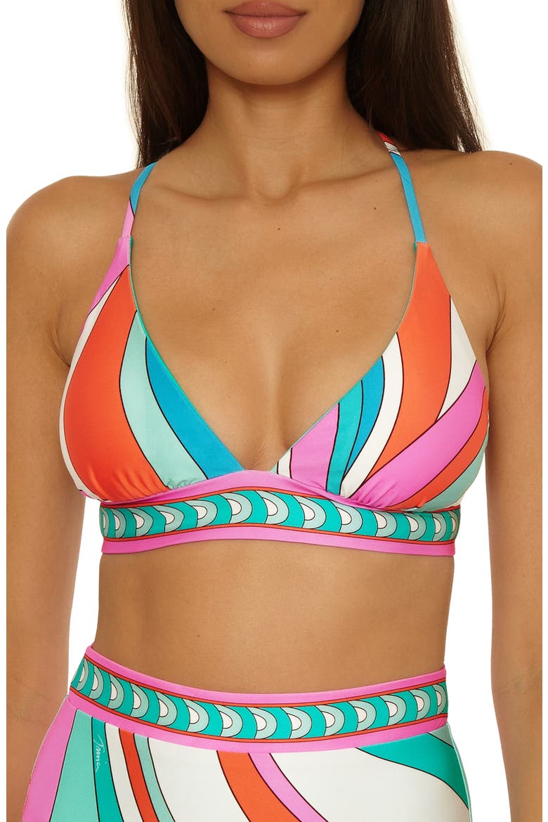 Apollo Reversible Halter Bikini Top, Main, color, MULTI