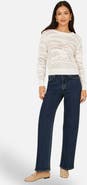 Yumi Wave Pointelle Knitted Jumper