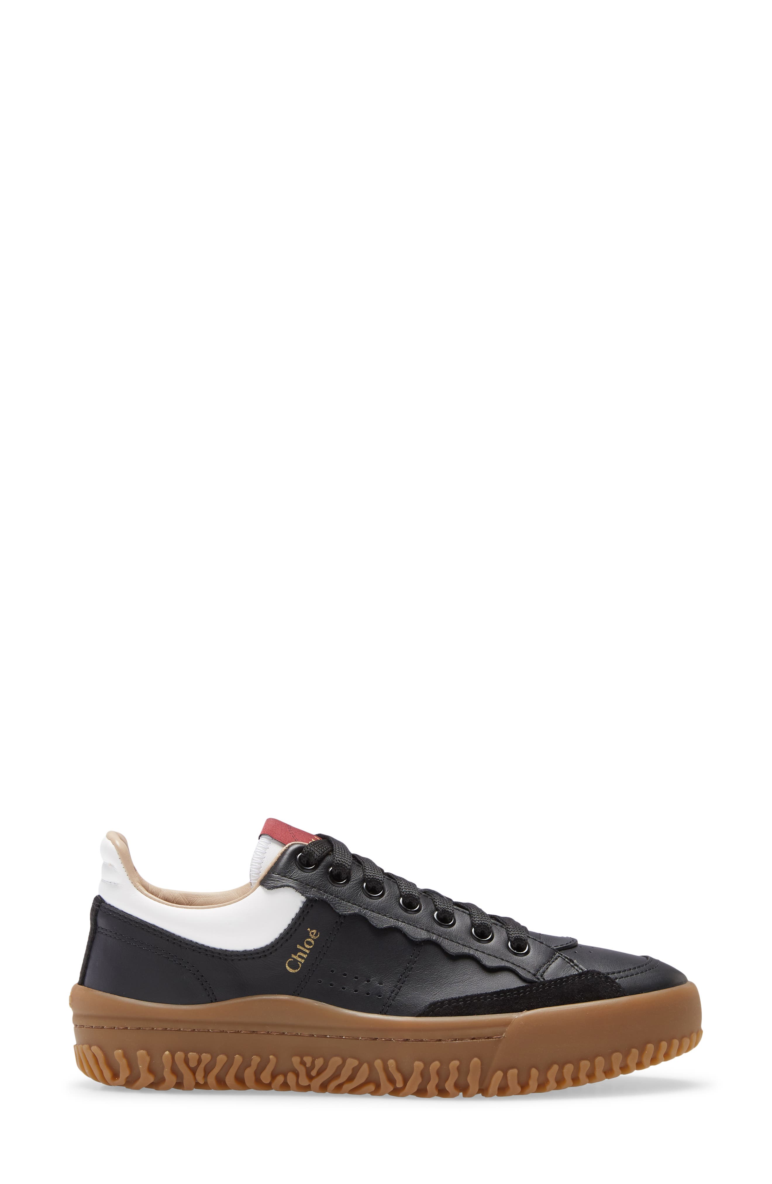 Chloé Franckie Low Top Sneaker, Alternate, color, 