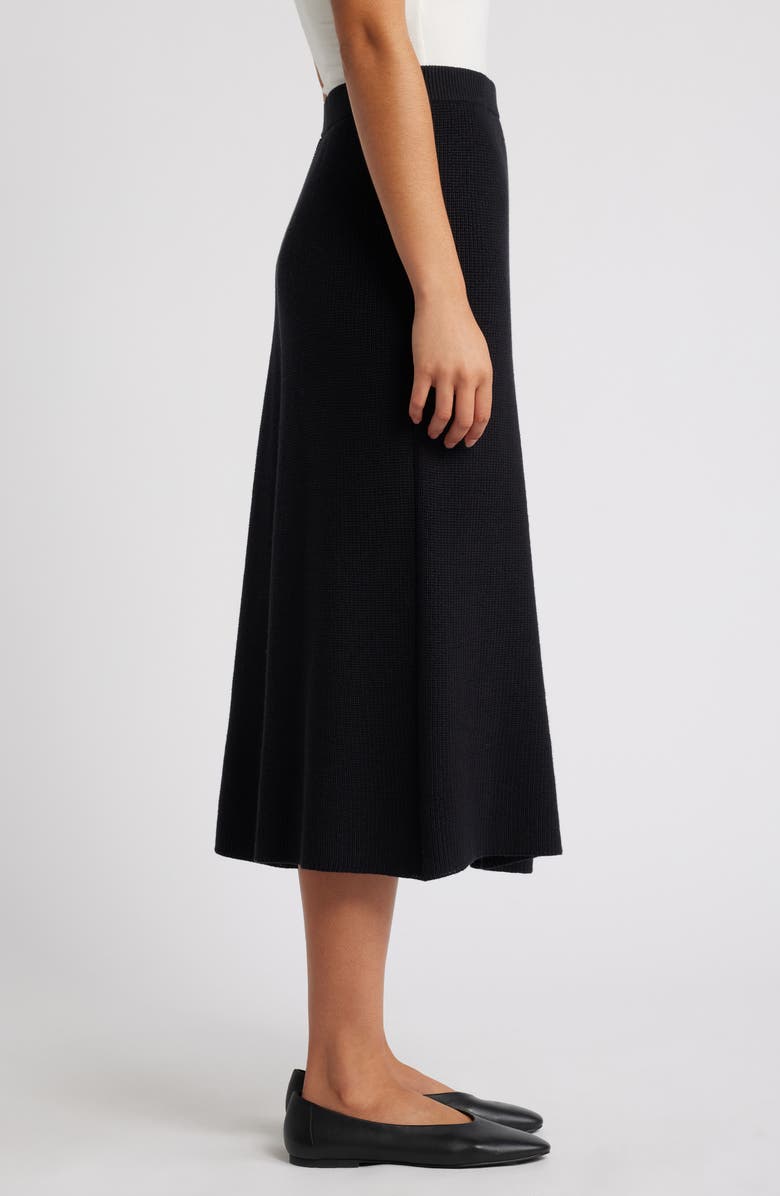 Masai Copenhagen Skylar Cotton Blend Knit Midi Skirt, Alternate, color,