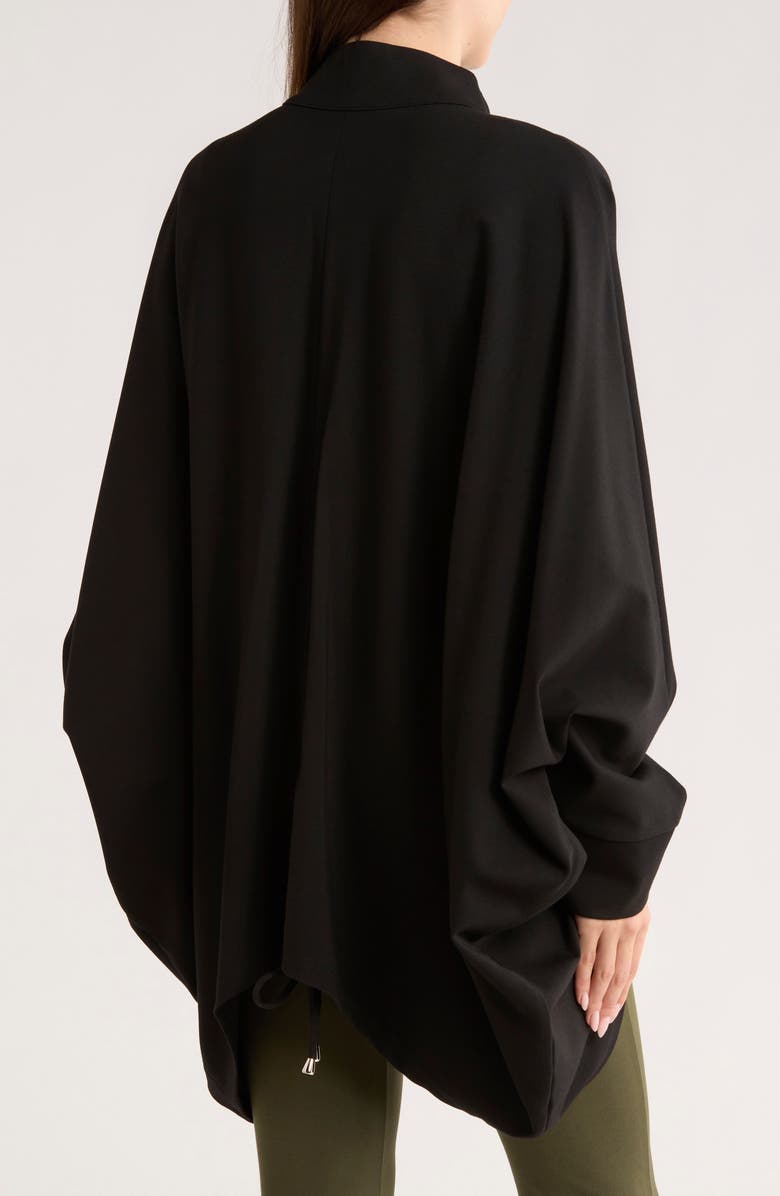 PATRIZIA LUCA Cocoon Jacket, Alternate, color, Black